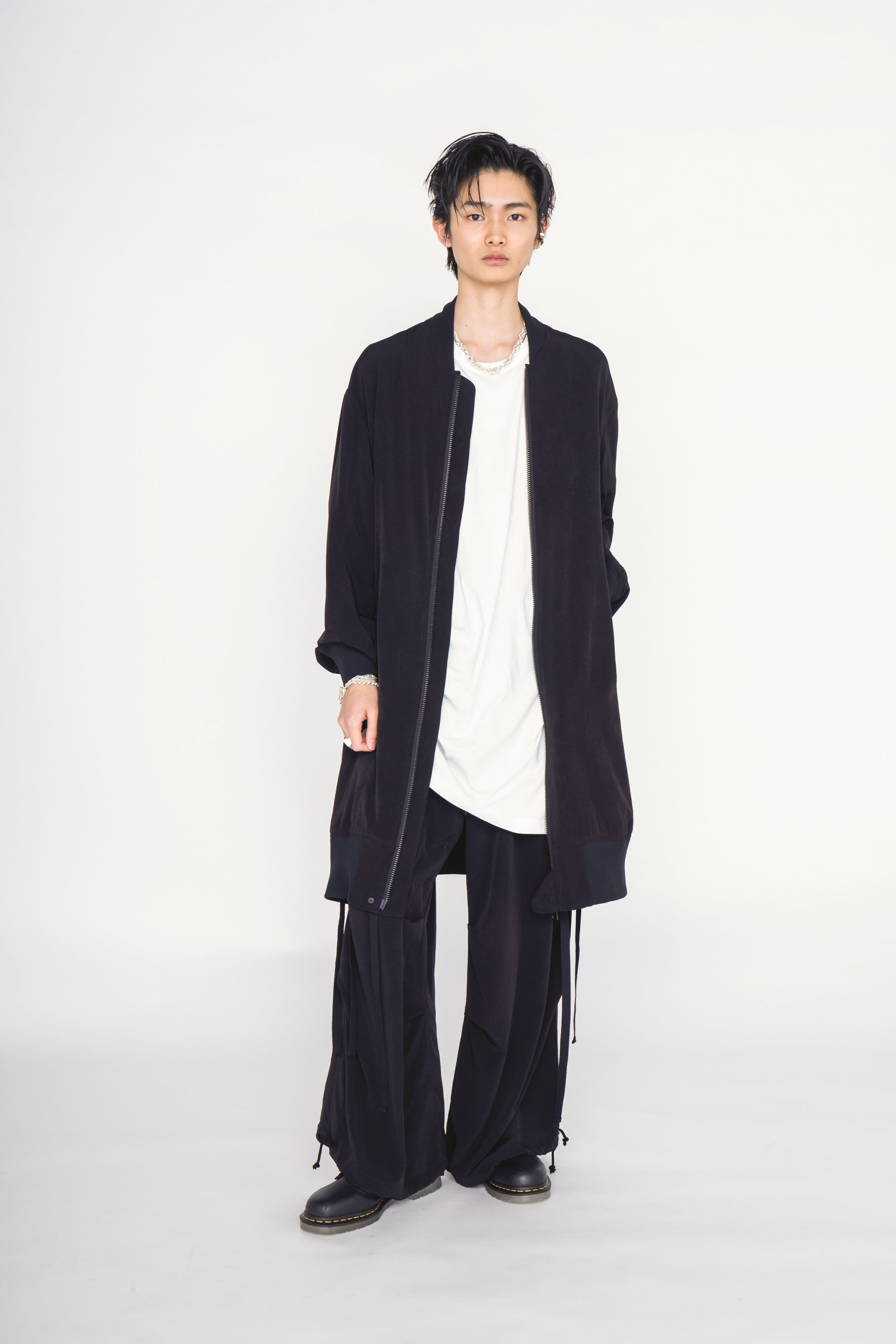 CREPE de CHINE STRAP PANTS – THE SHOP YOHJI YAMAMOTO