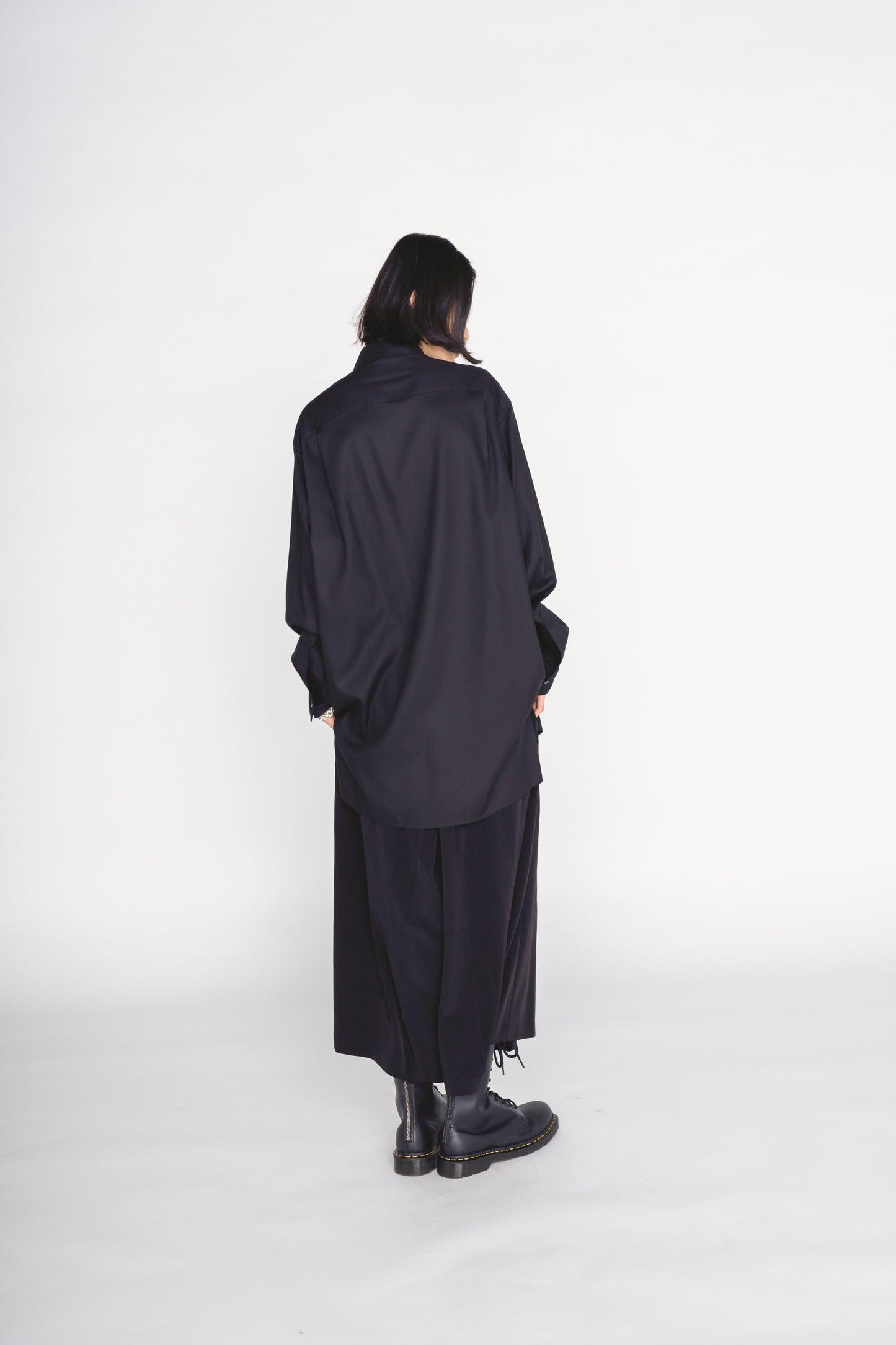 CREPE de CHINE HAKAMA PANTS
