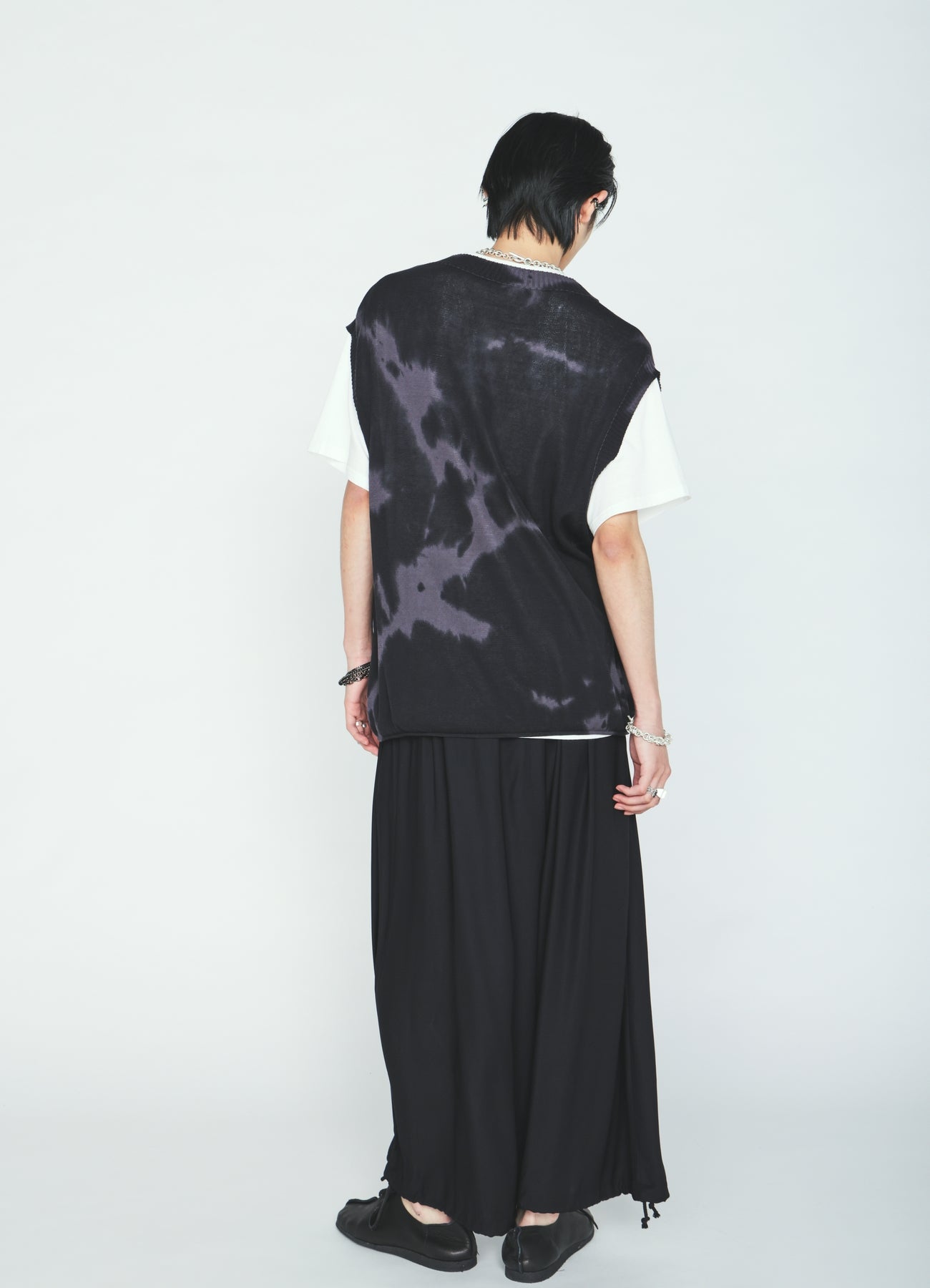 RAYON TWILL BALLOON PANTS