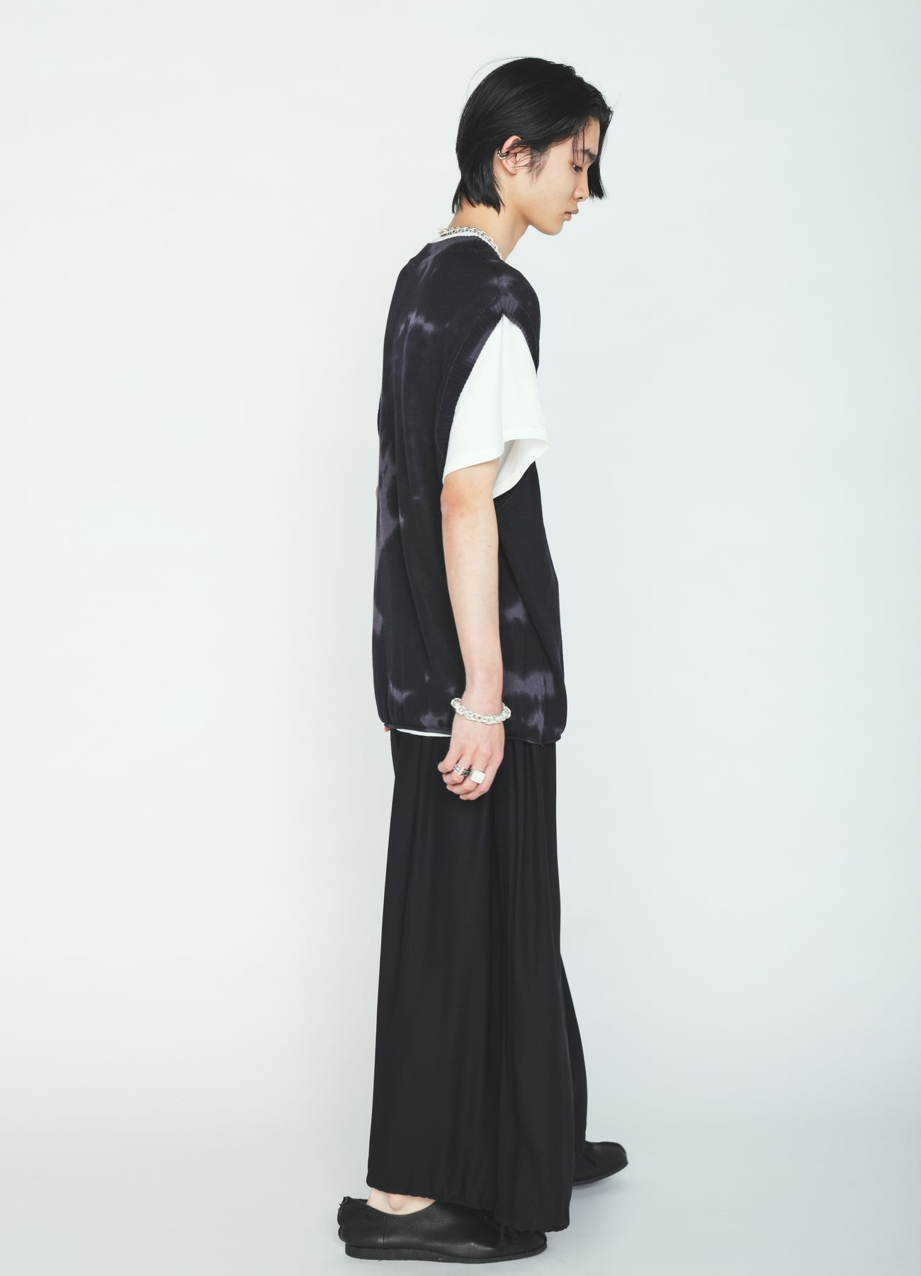 RAYON TWILL BALLOON PANTS