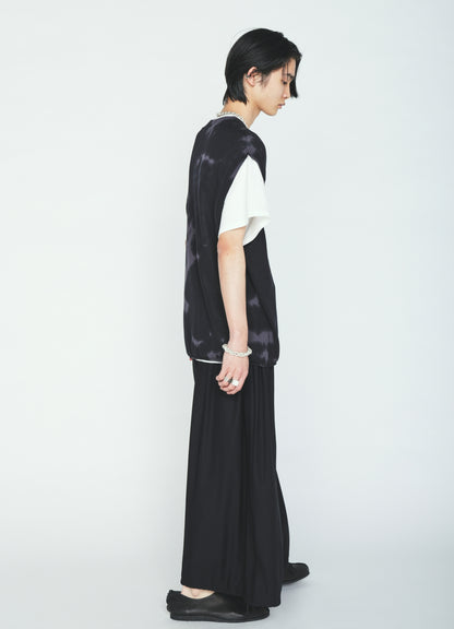 RAYON TWILL BALLOON PANTS