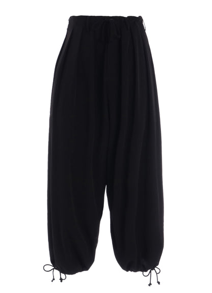 CREPE de CHINE BALLOON PANTS
