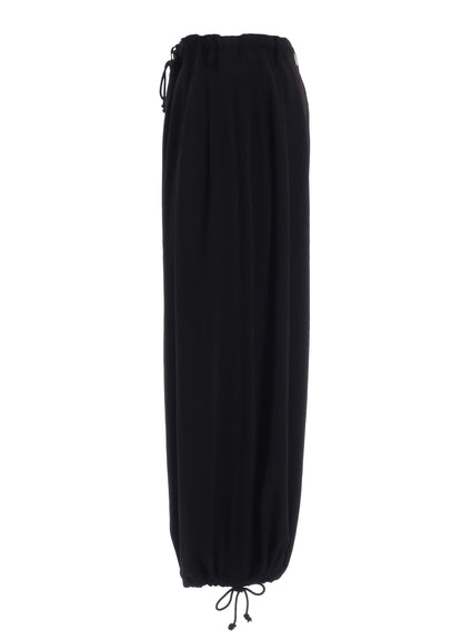 CREPE de CHINE BALLOON PANTS