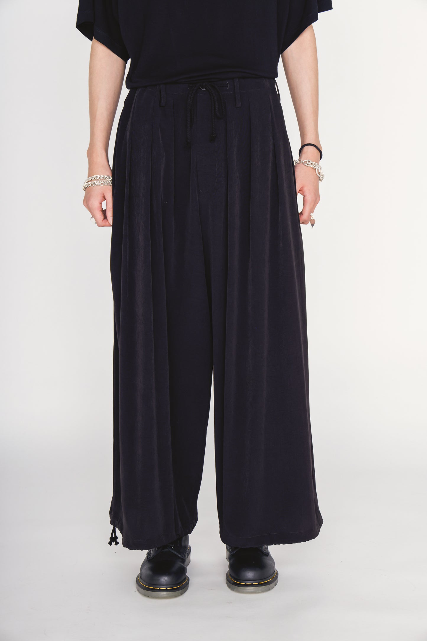 CREPE de CHINE BALLOON PANTS