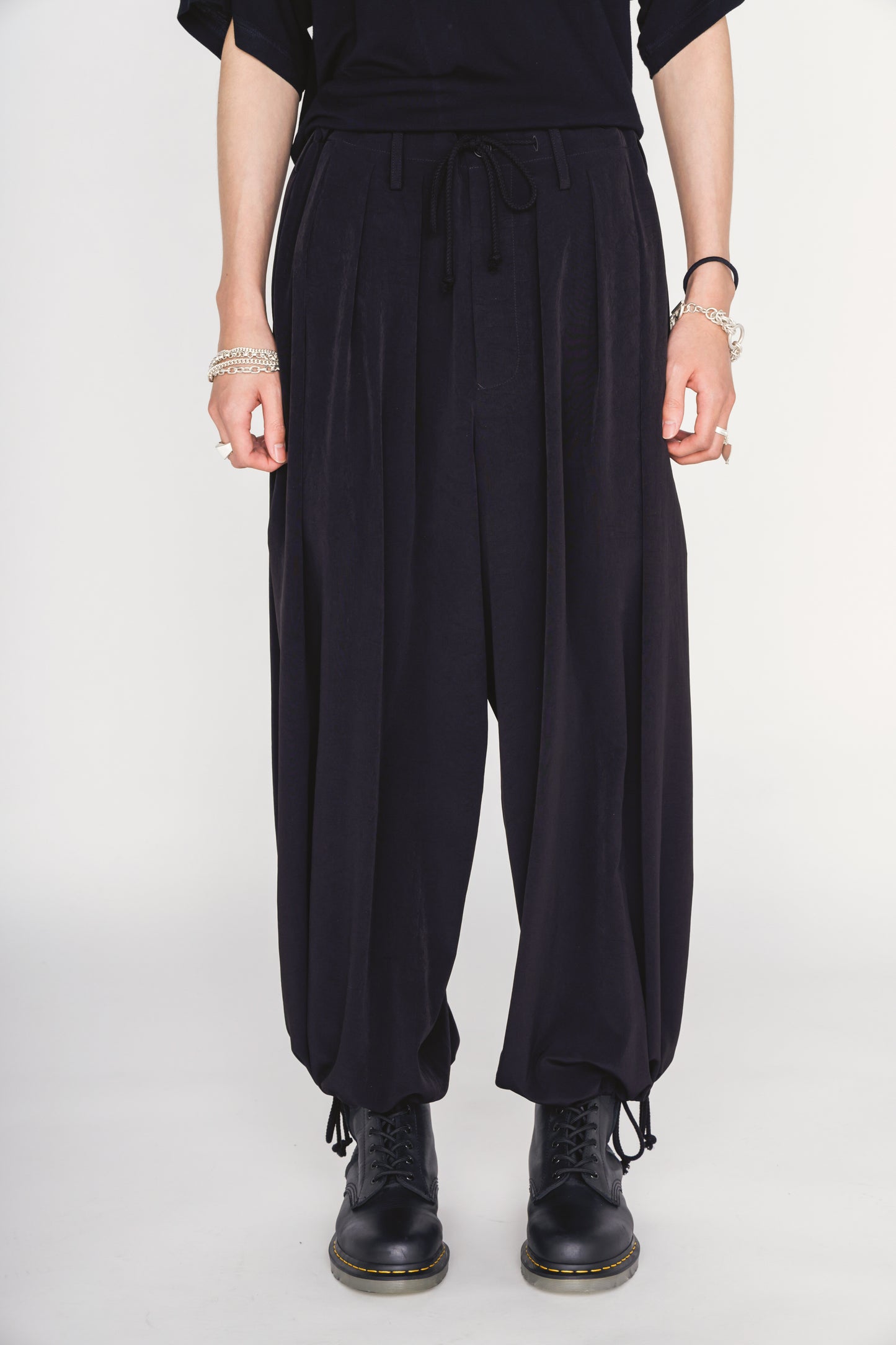 CREPE de CHINE BALLOON PANTS