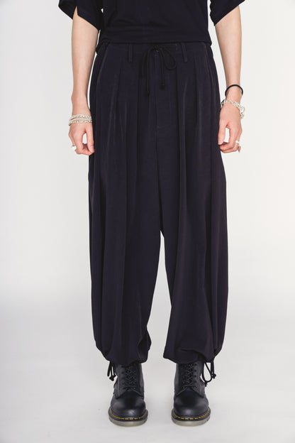 CREPE de CHINE BALLOON PANTS