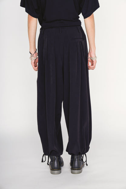 CREPE de CHINE BALLOON PANTS