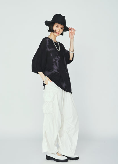 COTTON/NYLON WEATHER CLOTH TECH PANTS