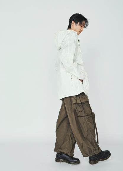COTTON/NYLON WEATHER CLOTH TECH PANTS
