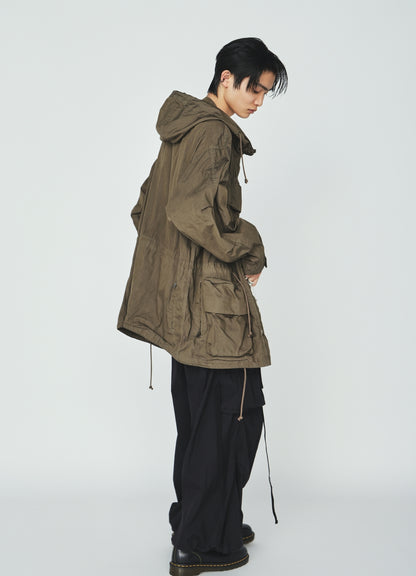 COTTON/NYLON WEATHER CLOTH TECH PANTS