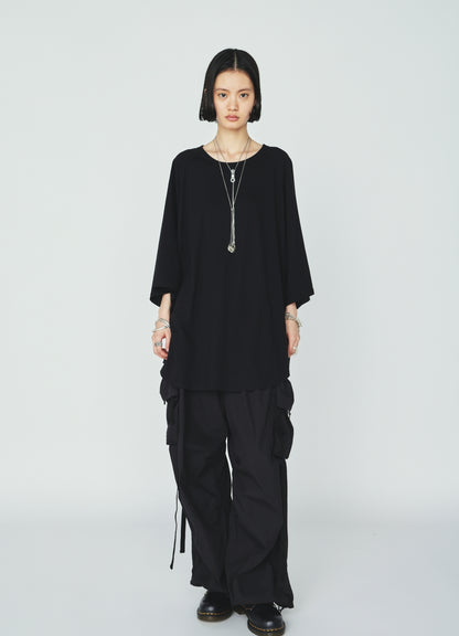 COTTON/NYLON WEATHER CLOTH TECH PANTS