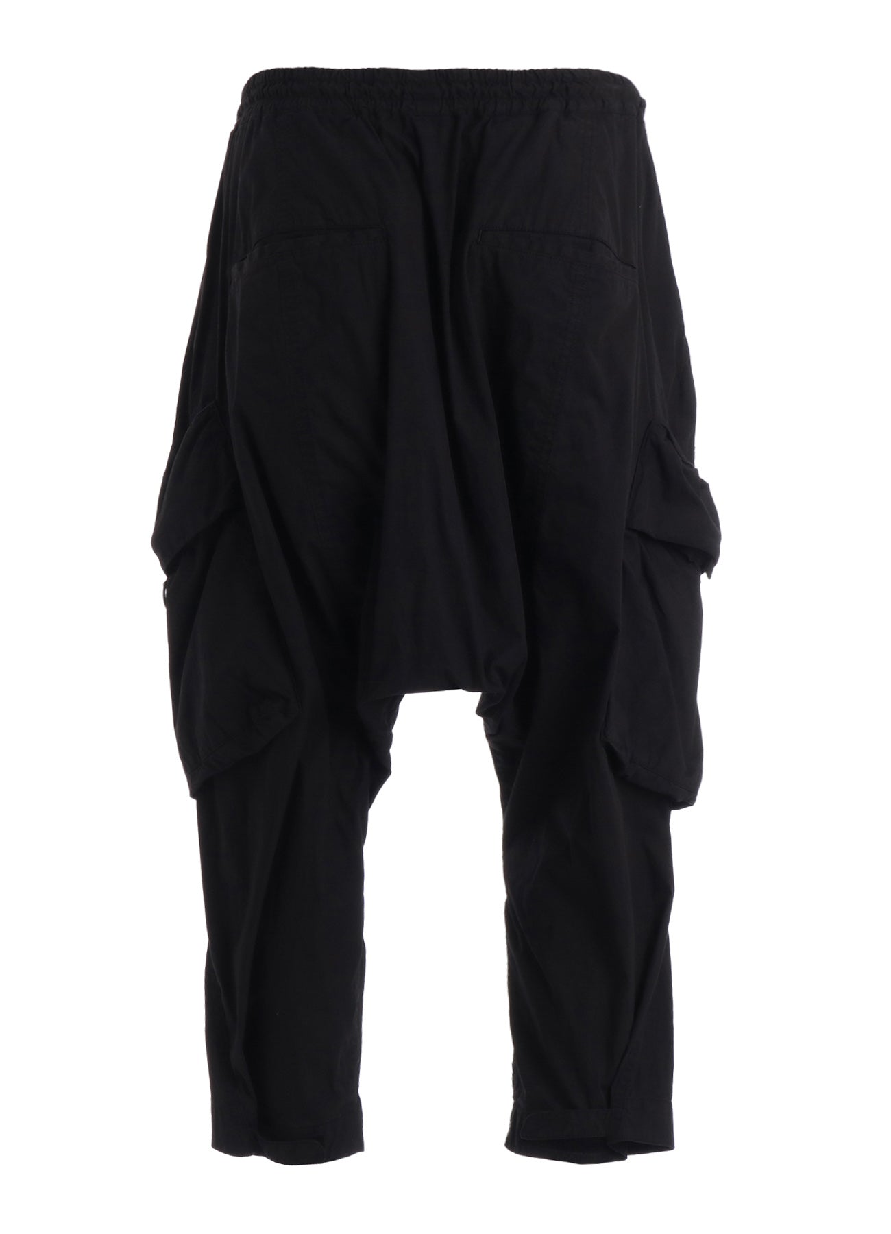 COTTON/NYLON WEATHER CLOTH SAROUEL PANTS WITH GUSSETED POCKETS