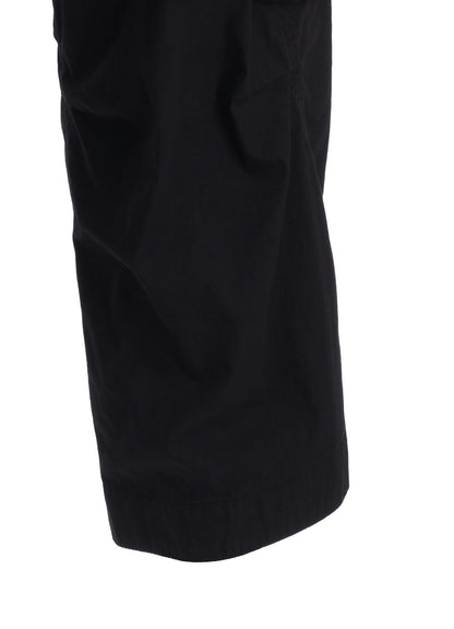 COTTON/NYLON WEATHER CLOTH SAROUEL PANTS WITH GUSSETED POCKETS
