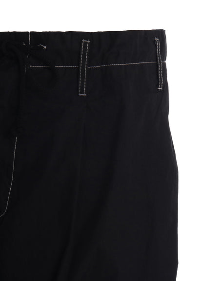 COTTON/NYLON WEATHER CLOTH TAPERED PANTS