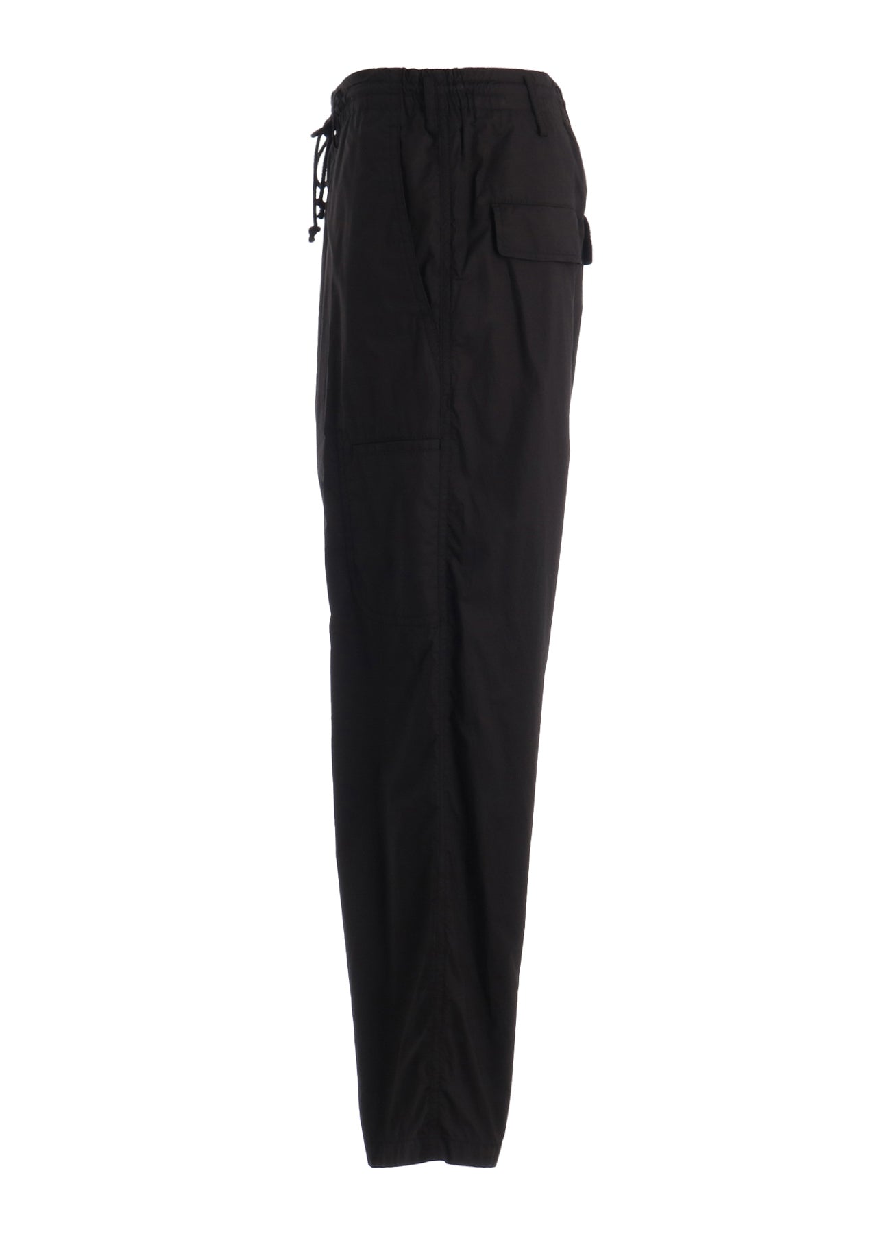 COTTON TYPEWRITER SIDE-POCKET TAPERED PANTS – THE SHOP YOHJI YAMAMOTO