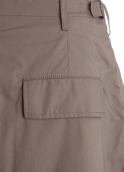 COTTON TYPEWRITER 2-TUCK SHORT PANTS