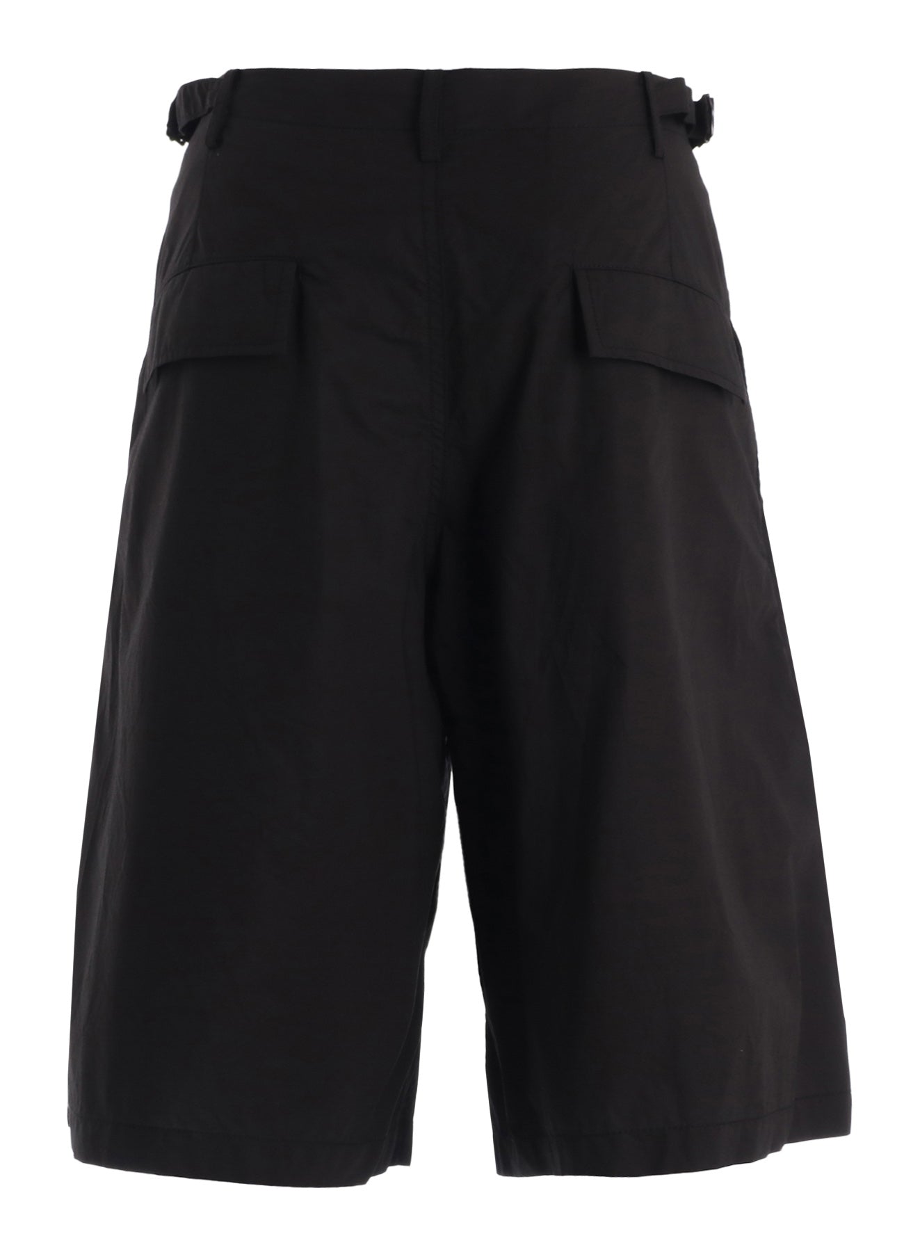 COTTON TYPEWRITER 2-TUCK SHORT PANTS
