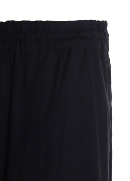 RAYON TWILL STRAPPED HALF‑WRAPPED SHORTS