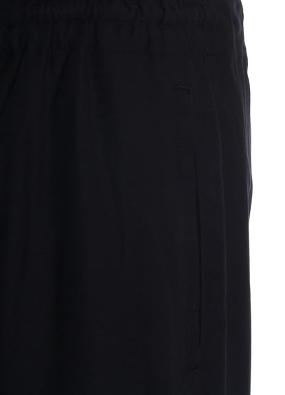RAYON TWILL STRAPPED HALF‑WRAPPED SHORTS
