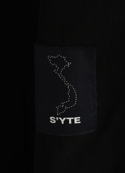 CREPE de CHINE LONG BOMBER JACKET