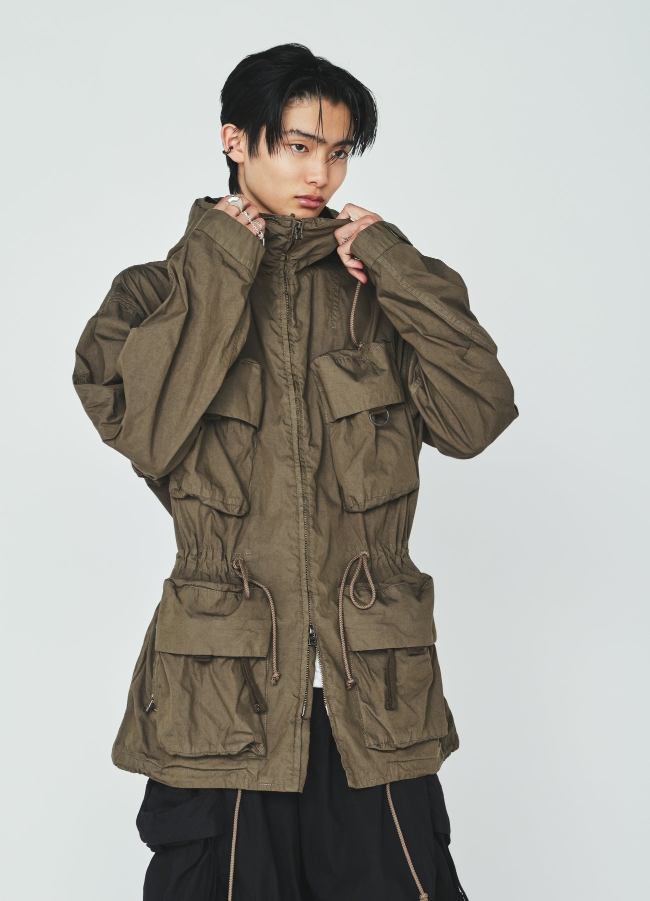 COTTON/NYLON WEATHER CLOTH 6-POCKET MOUNTAIN PARKA – THE SHOP