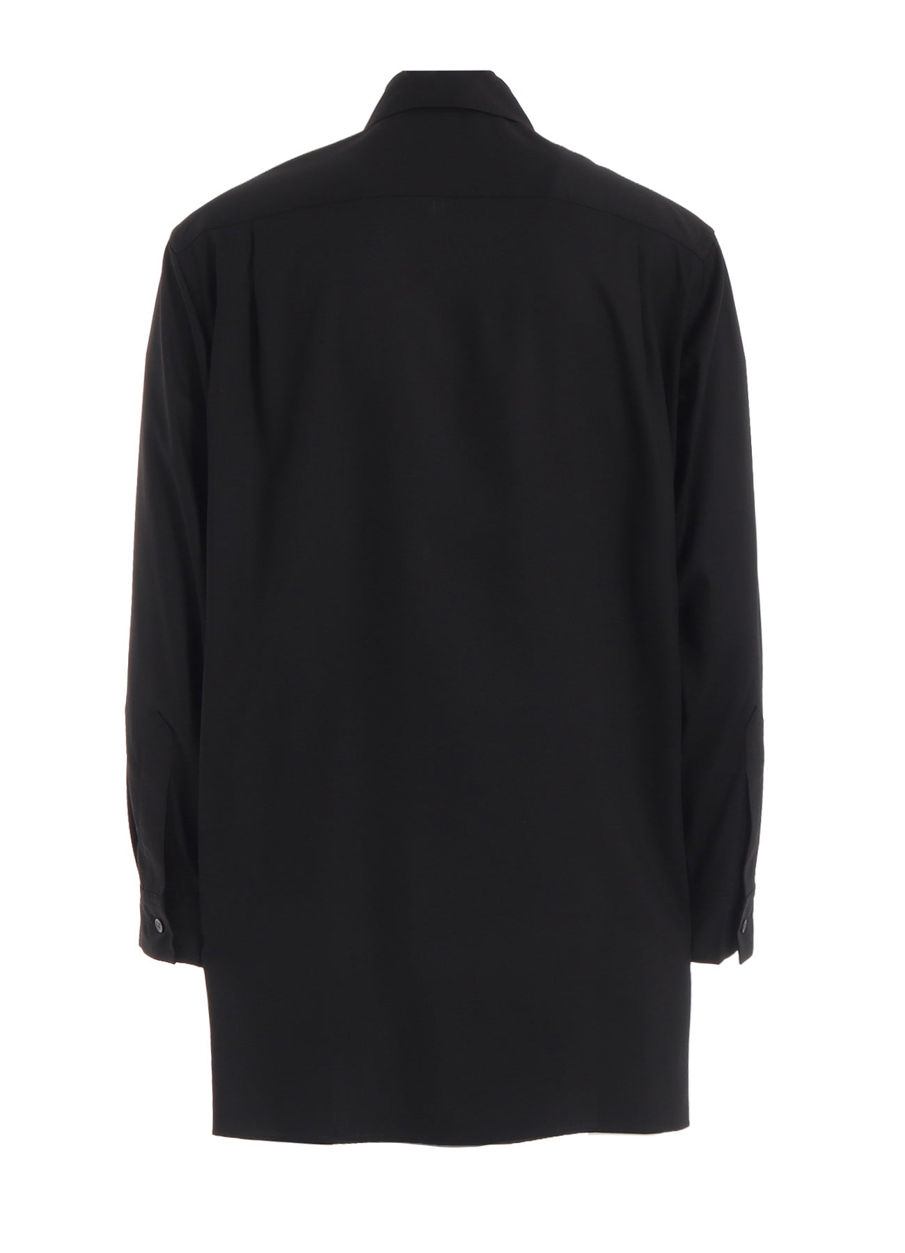 RAYON TWILL DRAPED FRONT SHIRT – THE SHOP YOHJI YAMAMOTO