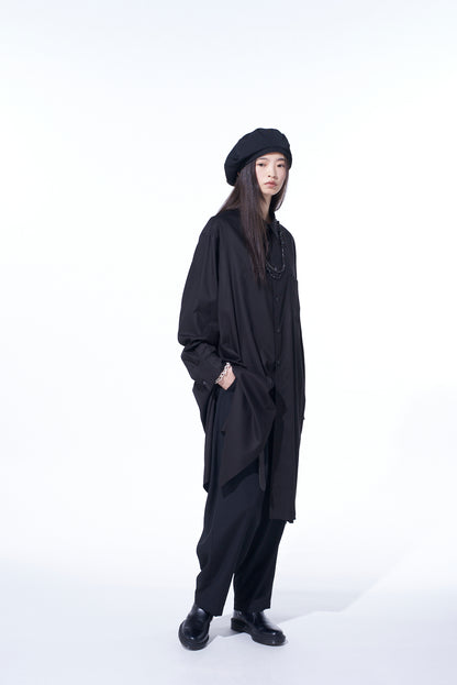 RAYON TWILL LONG SHIRT
