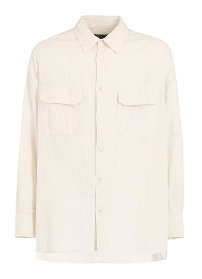 Double Gauze Dual-Pocket Utility Shirt