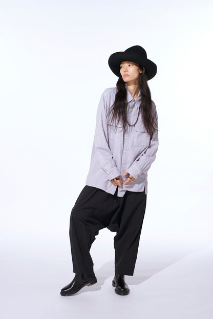 Double Gauze Dual-Pocket Utility Shirt