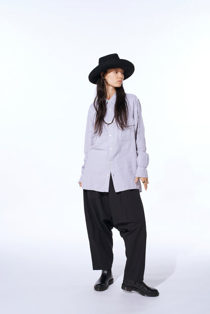 Double Gauze Dual-Pocket Utility Shirt