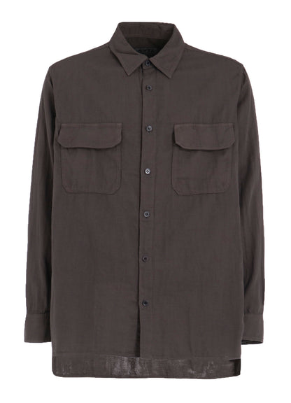 Double Gauze Dual-Pocket Utility Shirt