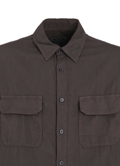 Double Gauze Dual-Pocket Utility Shirt