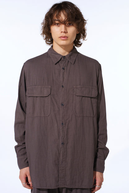 Double Gauze Dual-Pocket Utility Shirt