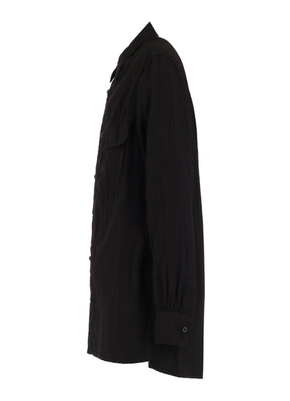 Double Gauze Dual-Pocket Utility Shirt