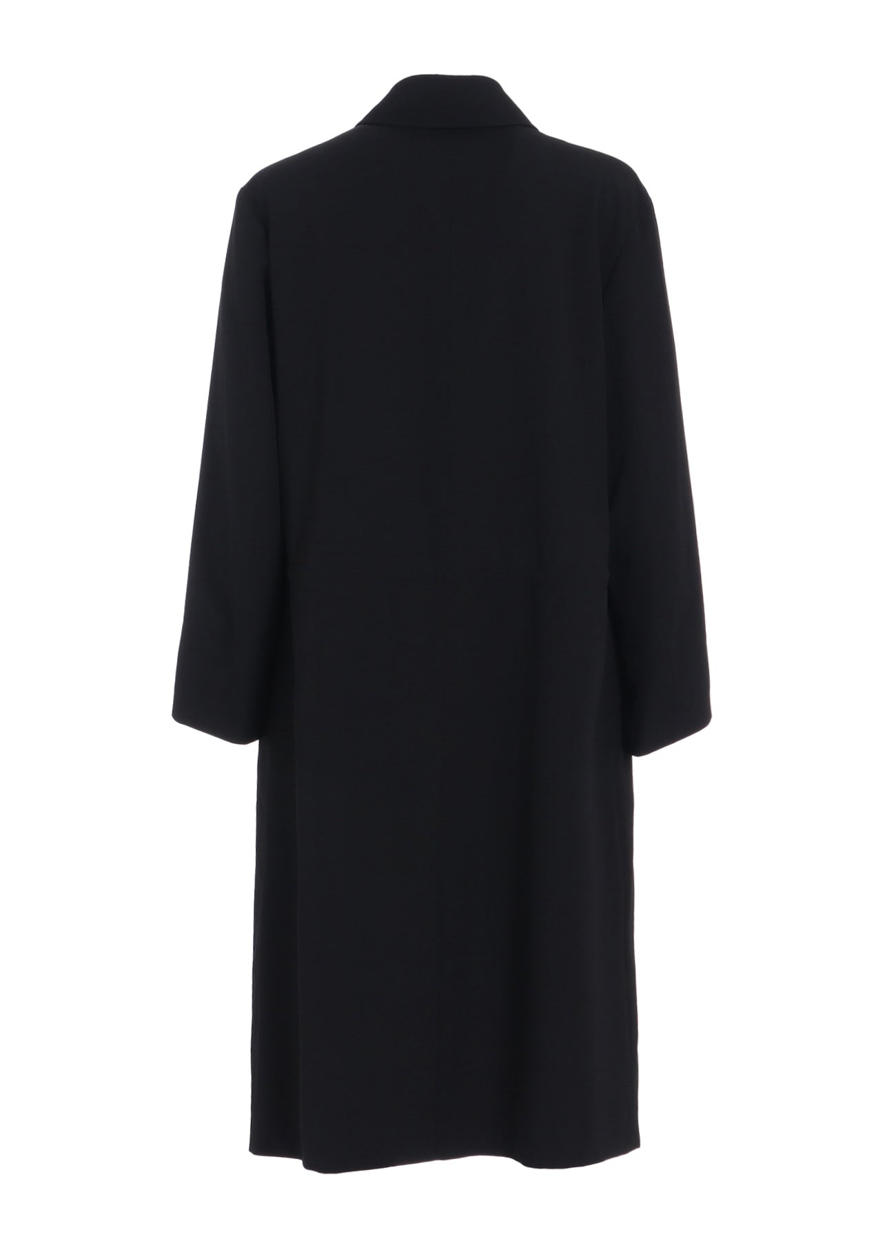 WASHER WOOL GABARDINE STAND COLLAR COAT – THE SHOP YOHJI YAMAMOTO