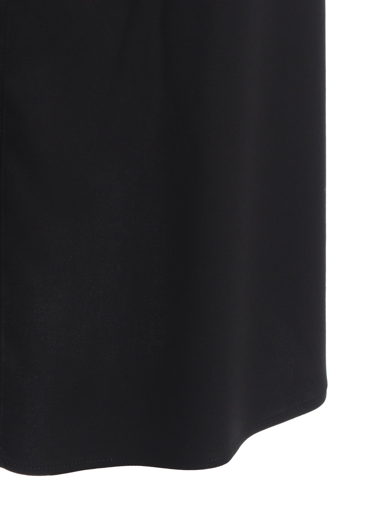 RAYON TWILL LAYERED LONG SHIRT DRESS