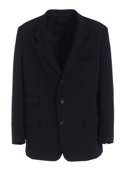 WASHER WOOL GABARDINE CHANGE POCKET TAILORED JACKET