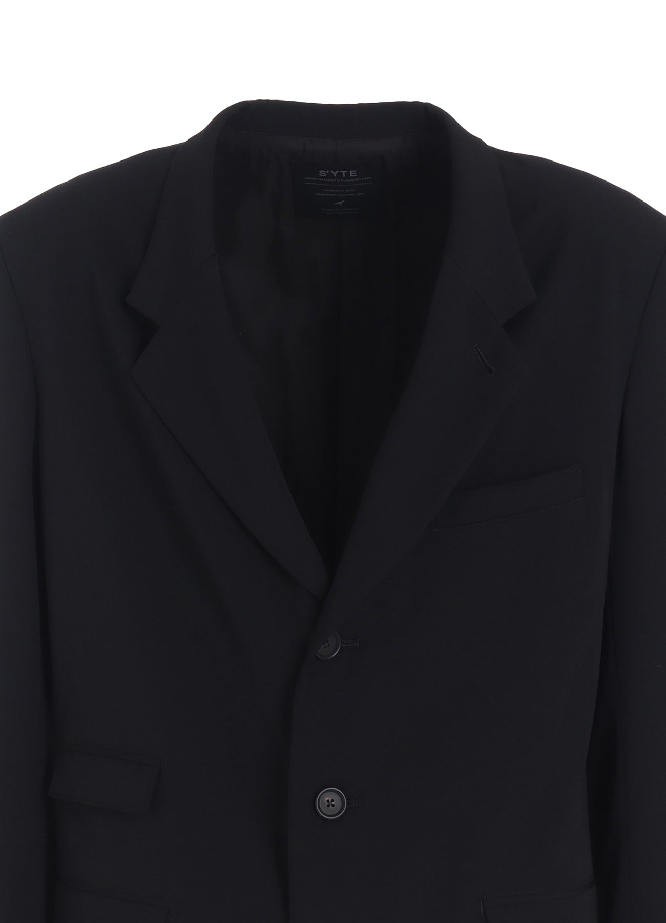 WASHER WOOL GABARDINE CHANGE POCKET TAILORED JACKET