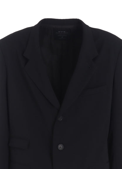 WASHER WOOL GABARDINE CHANGE POCKET TAILORED JACKET