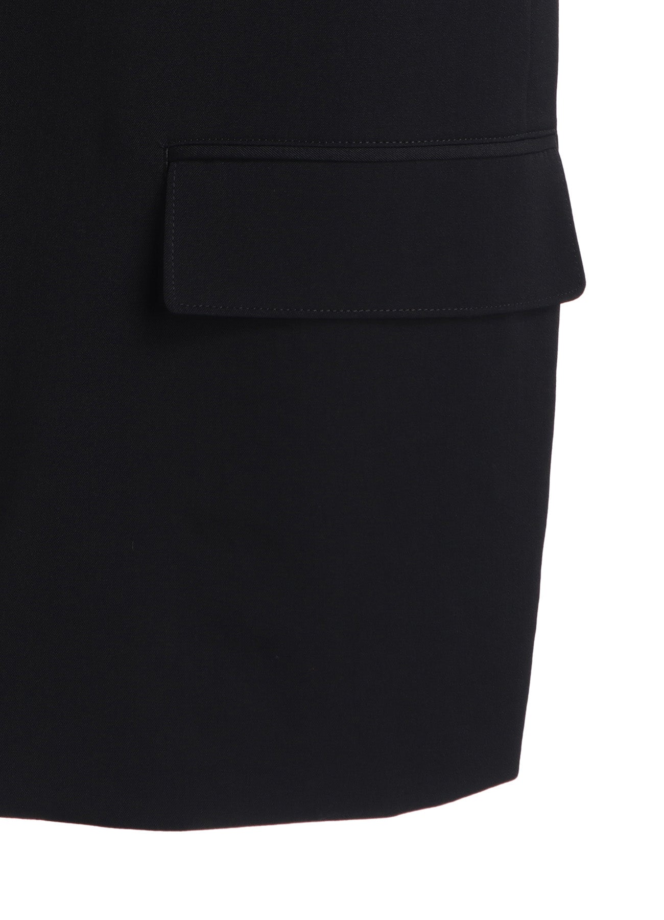 WASHER WOOL GABARDINE CHANGE POCKET TAILORED JACKET