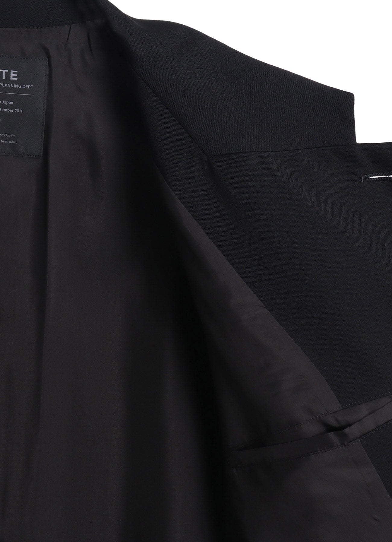 WASHER WOOL GABARDINE CHANGE POCKET TAILORED JACKET