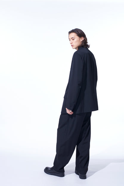 WASHER WOOL GABARDINE CHANGE POCKET TAILORED JACKET