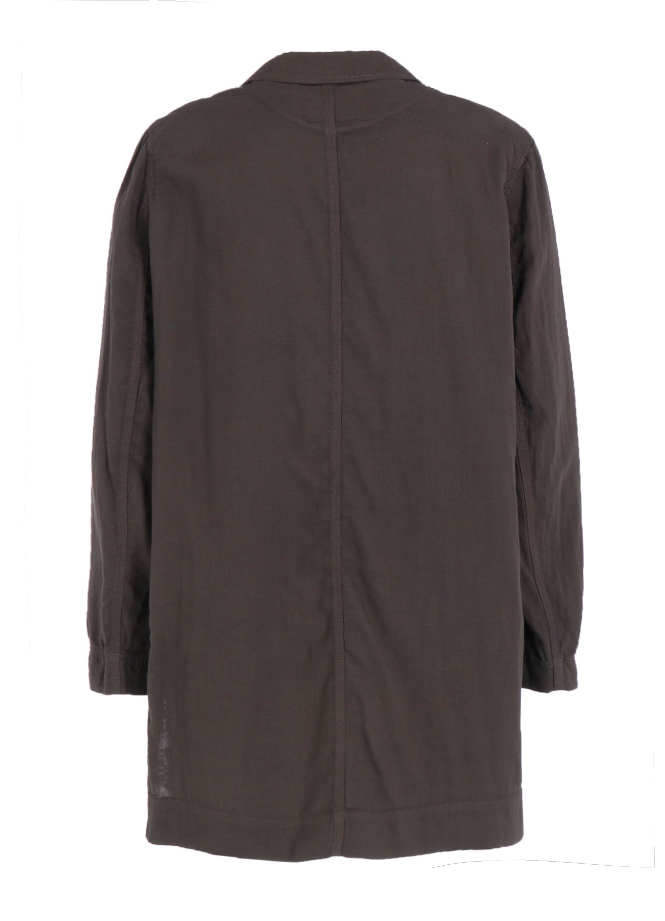 ＄様 LAWOO以外 Double Gauze Long Work Jacket – THE SHOP YOHJI YAMAMOTO