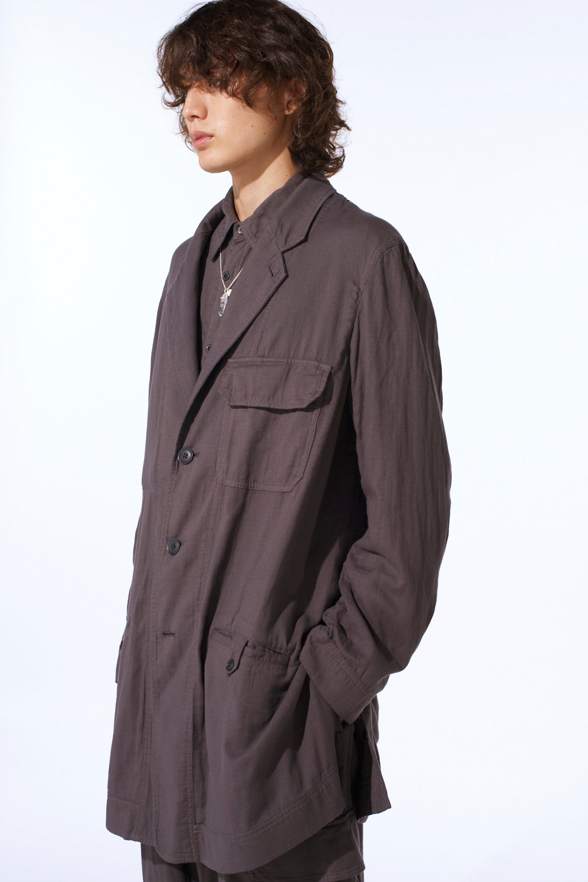 【美品】Ray beams GHOSPELL / Aqua Long Coat 美品】Ray beams GHOSPELL / Aqua Long Coat
