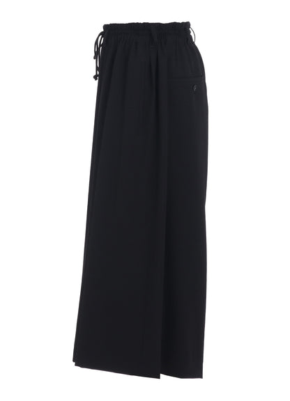 WASHER WOOL GABARDINE CULOTTE PANTS