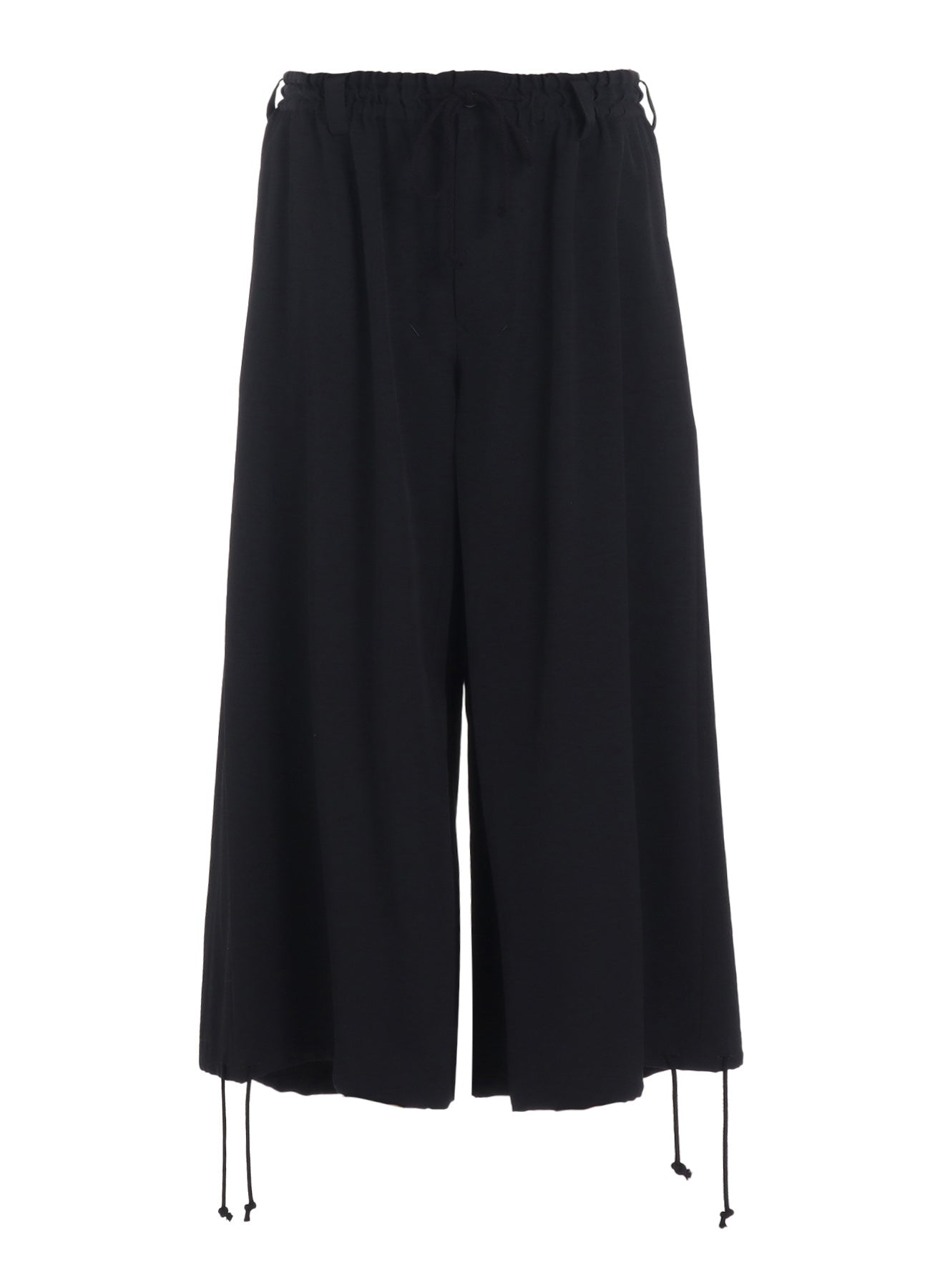 WASHER WOOL GABARDINE HAKAMA PANTS