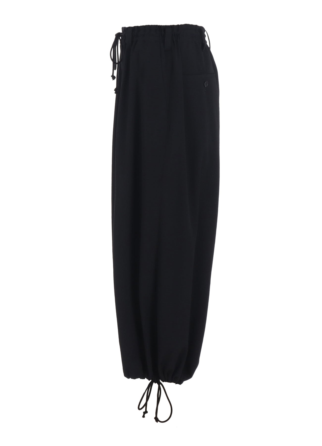 WASHER WOOL GABARDINE HAKAMA PANTS