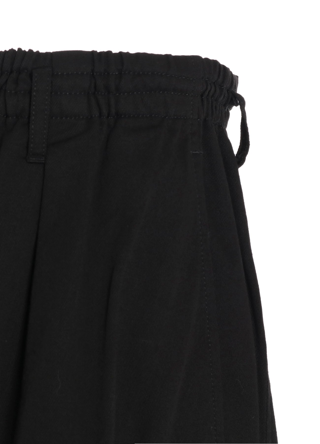 COTTON TWILL KNEE TUCK CARGO PANTS