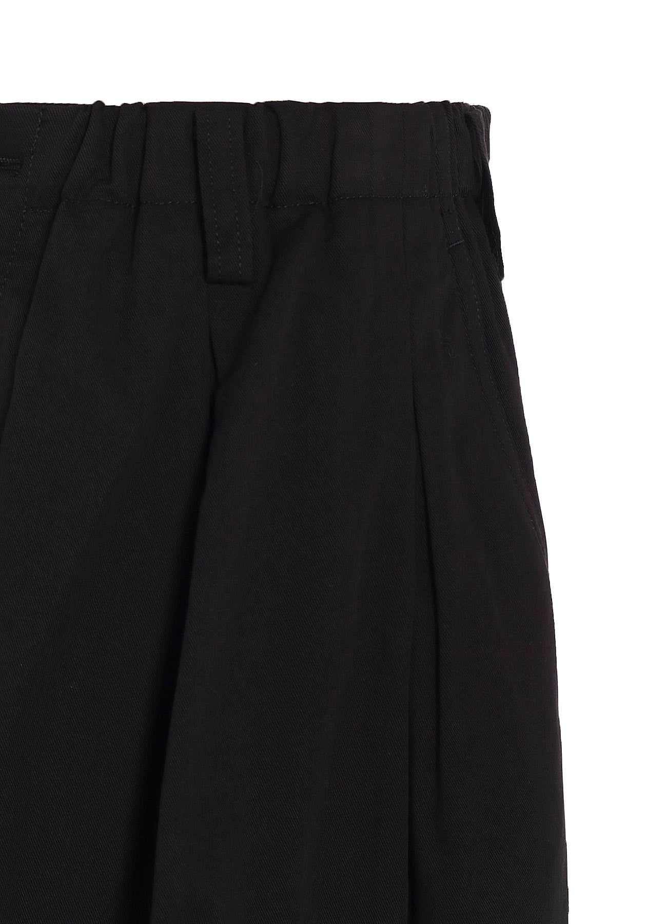 COTTON TWILL CARGO CULOTTE PANTS