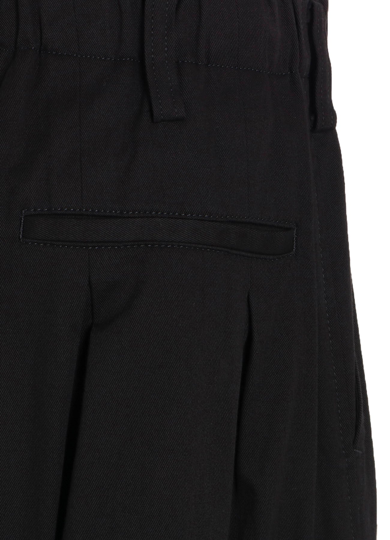 COTTON TWILL CARGO CULOTTE PANTS